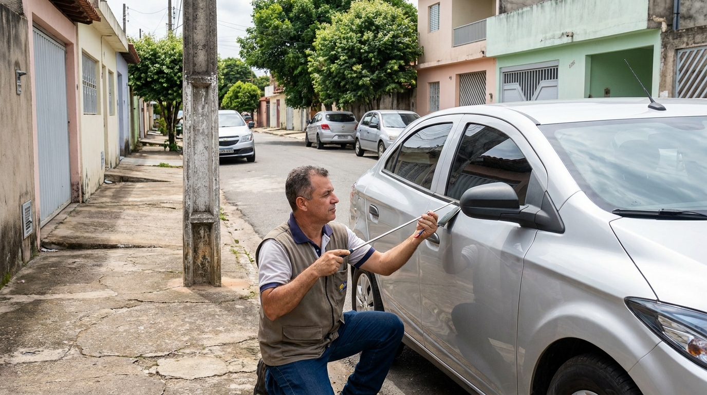 Destravamento de porta em Botucatu‑SP