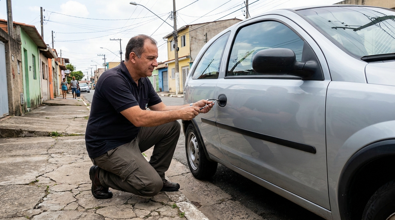 Abertura veicular em Botucatu‑SP