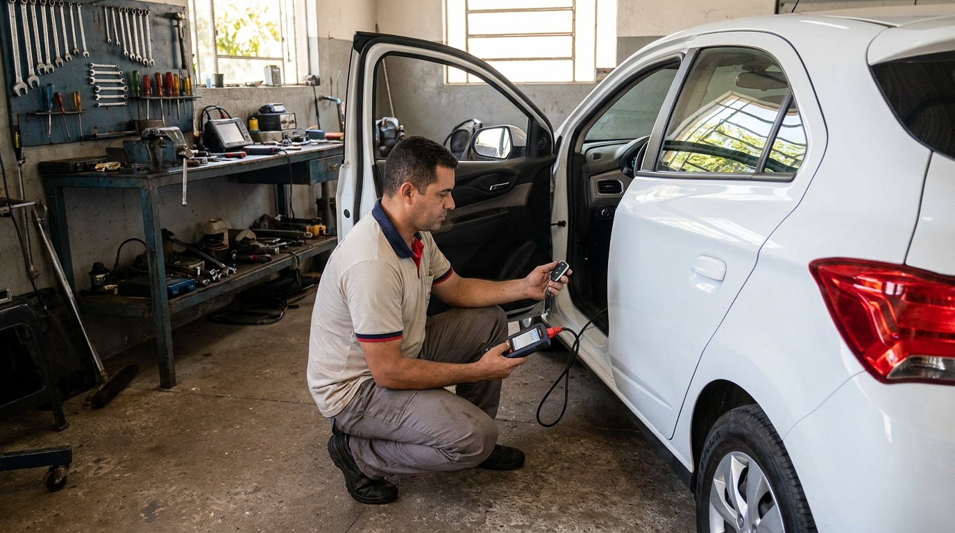 Telecomando veicular em Ipatinga‑MG