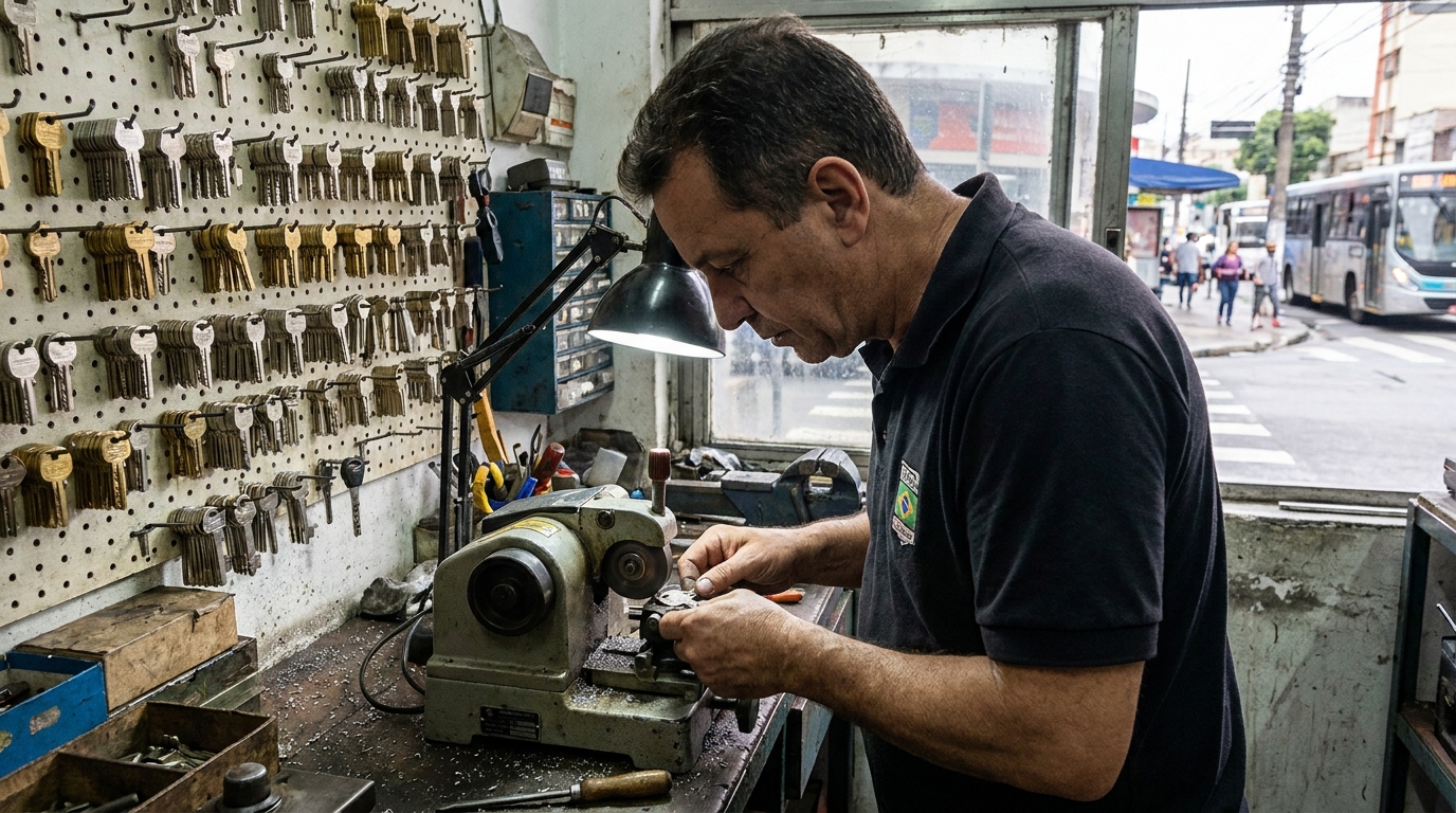 Cópia de chave em Pelotas‑RS