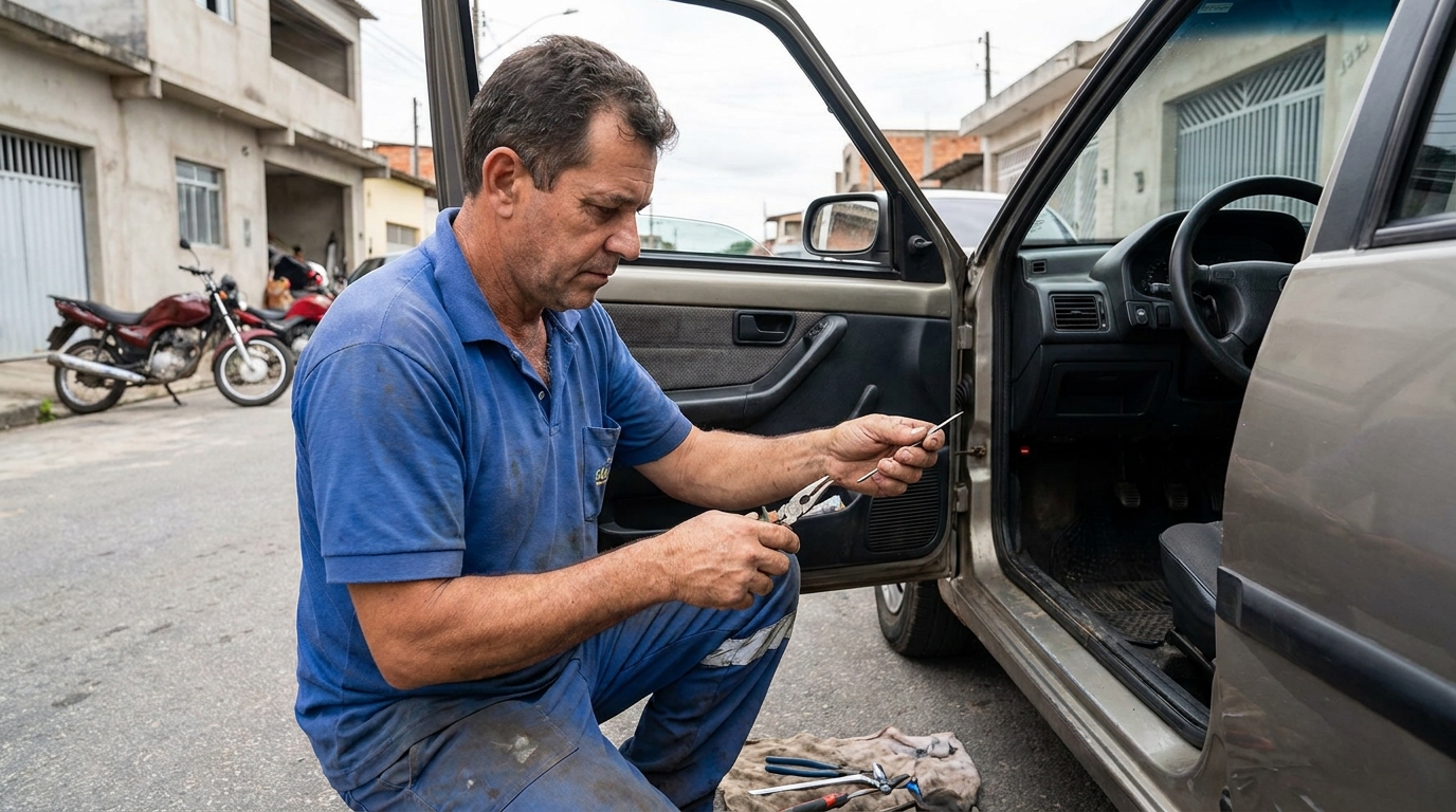 Chave partida na ignição em Ipatinga‑MG
